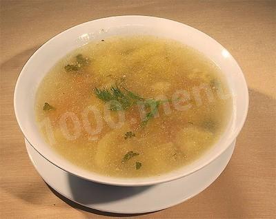 Картофельный суп по-южнобогемски