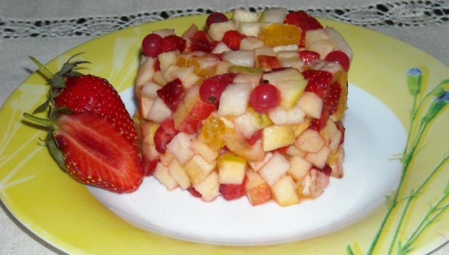 Фруктово-ягодный десерт