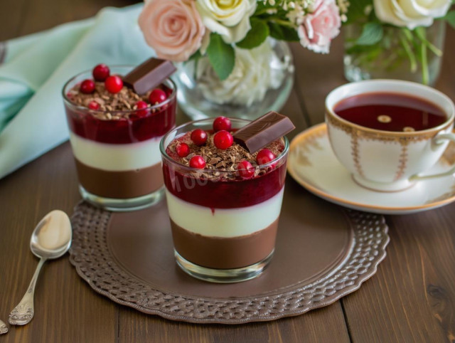 Желе слоями Желе слоями