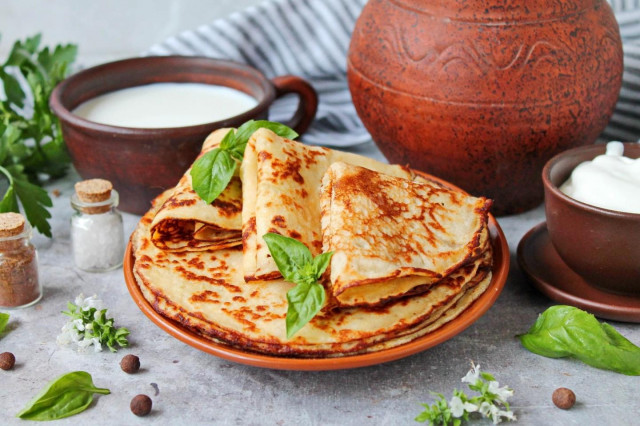 Блины из картофельного пюре Блины из картофельного пюре