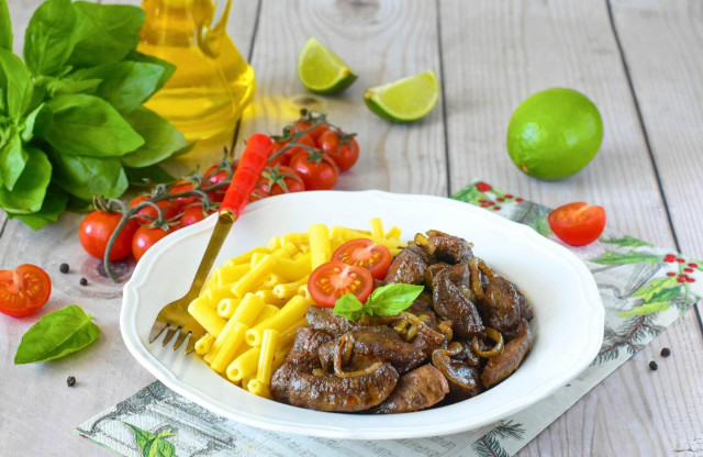 Печень говяжья в аэрогриле Печень говяжья в аэрогриле