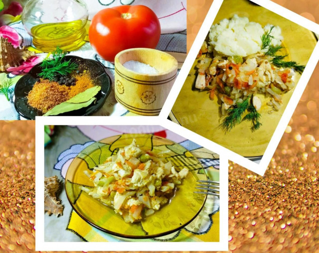 Овощное рагу с мясом Овощное рагу с мясом