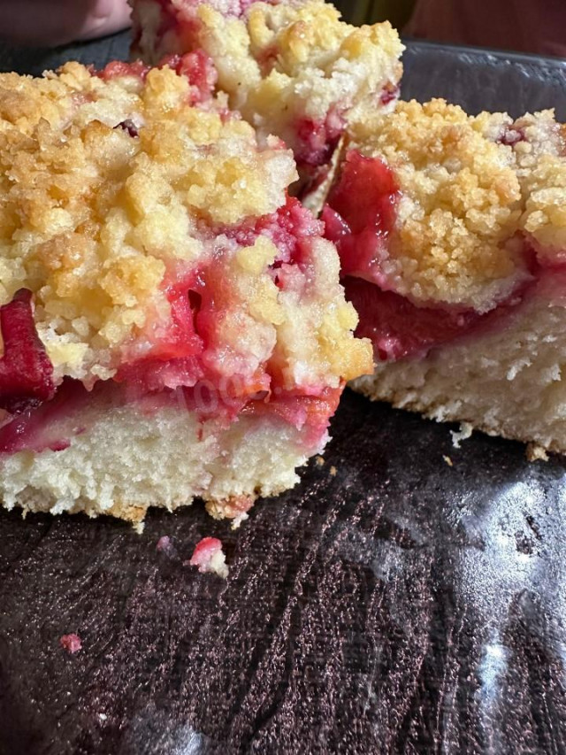 Немецкий пирог со штрейзелем Немецкий пирог со штрейзелем