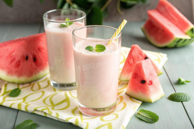 Арбузный смузи на йогурте ПП Арбузный смузи на йогурте ПП
