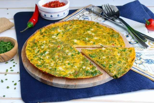 Омлет с творогом Омлет с творогом