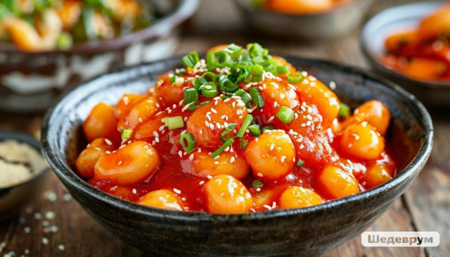 Ттокпокки острый Ттокпокки острый