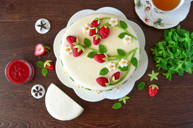 Мастика для торта из маршмеллоу в домашних условиях Мастика для торта из маршмеллоу в домашних условиях