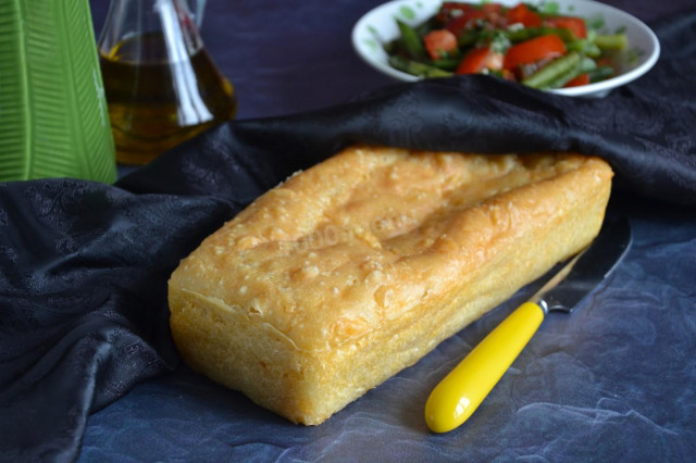 Домашний хлеб в духовке с сыром