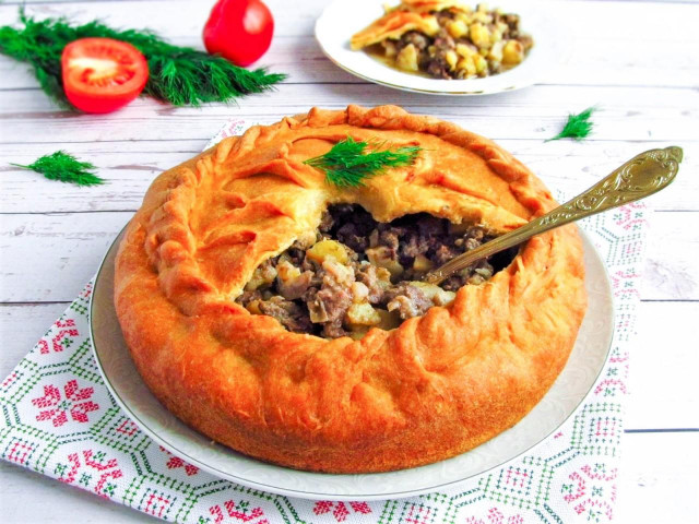 Зур Бэлиш татарский пирог
