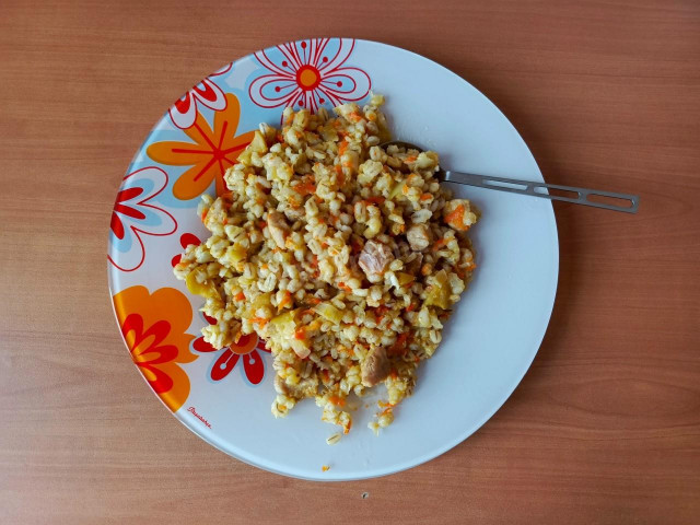 перловка со свининой перловка со свининой