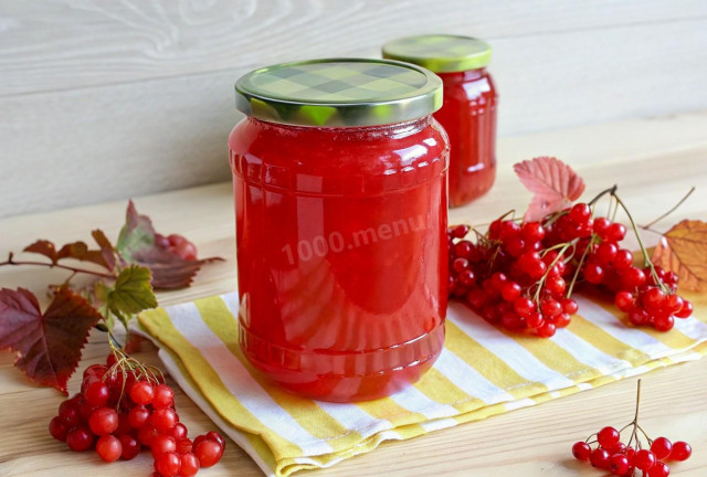 Компот из калины на зиму Компот из калины на зиму