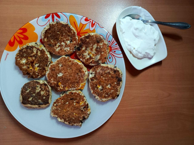 мандариново-шоколадный сырник мандариново-шоколадный сырник