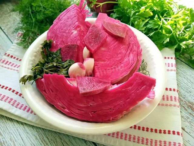 Маринованная капуста по грузински Маринованная капуста по грузински