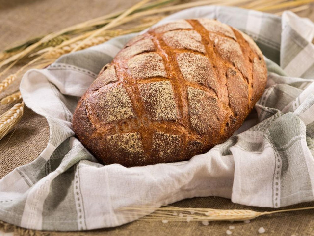 Деревенский ржаной хлеб С.Пудовъ в хлебопечке Деревенский ржаной хлеб С.Пудовъ в хлебопечке