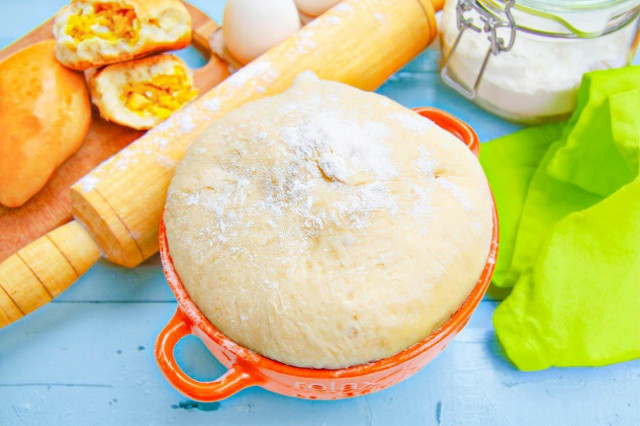 Тесто на сухом молоке на пирожки Тесто на сухом молоке на пирожки