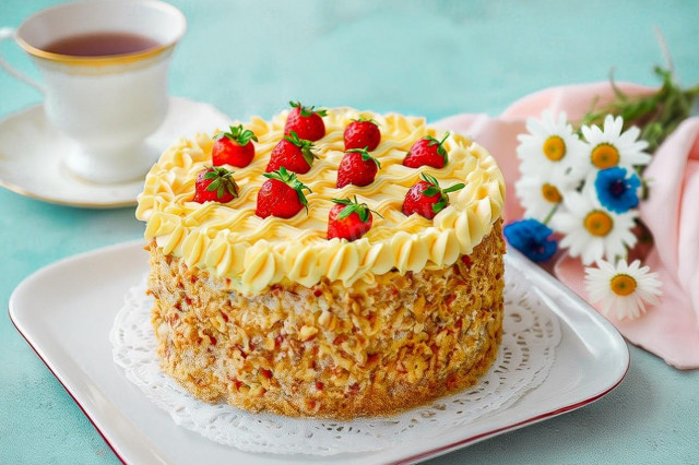 Торт Наташа классический советского времени Торт Наташа классический советского времени