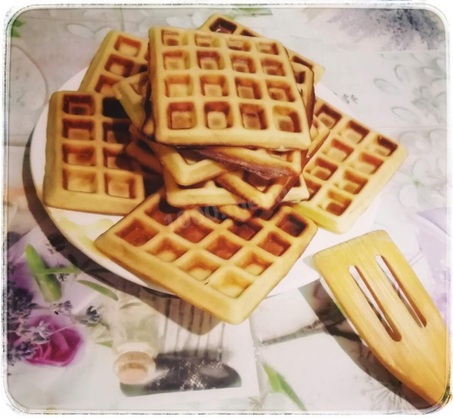 Венские вафли в мультипекаре Венские вафли в мультипекаре