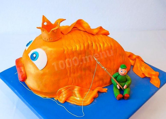 Торт Золотая Рыбка Торт Золотая Рыбка