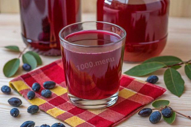 Компот из жимолости на зиму Компот из жимолости на зиму