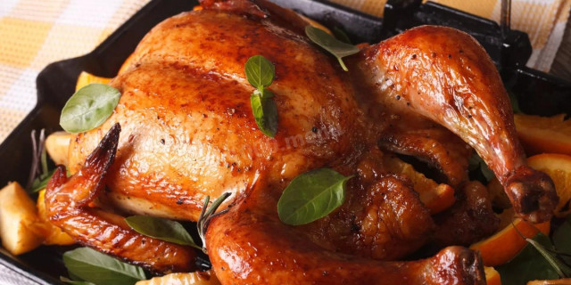 Курица в приправе Тандури Масала в духовке Курица в приправе Тандури Масала в духовке