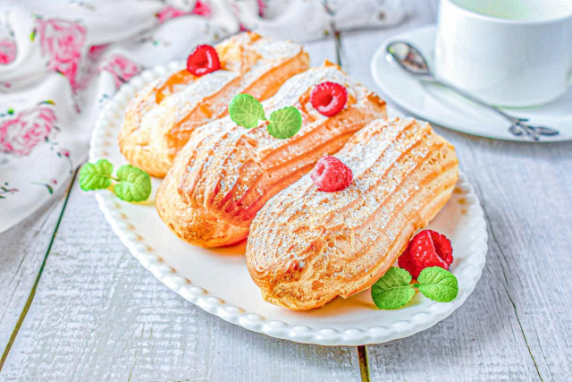 Заварные эклеры Заварные эклеры