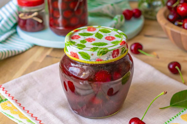 Вишневое варенье с желатином из вишни Вишневое варенье с желатином из вишни