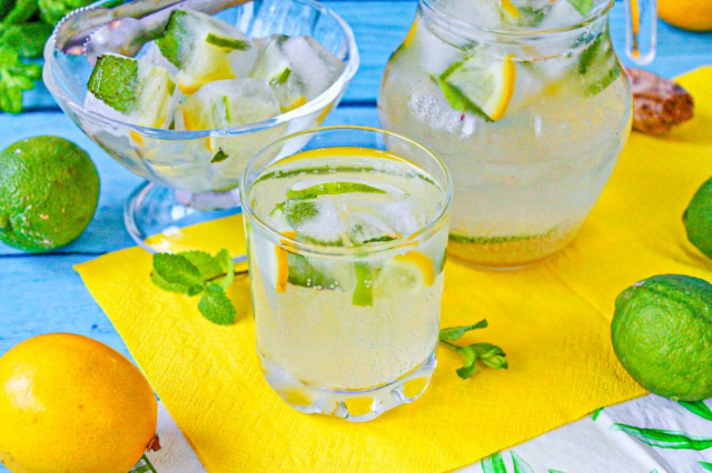 Имбирь лимон мята Имбирь лимон мята