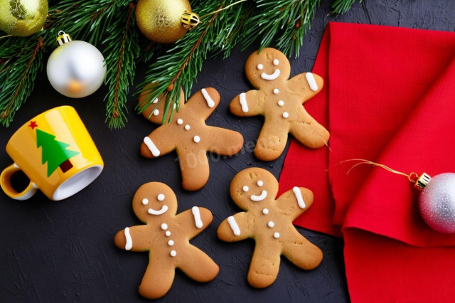 Новогодние пряничные человечки Новогодние пряничные человечки