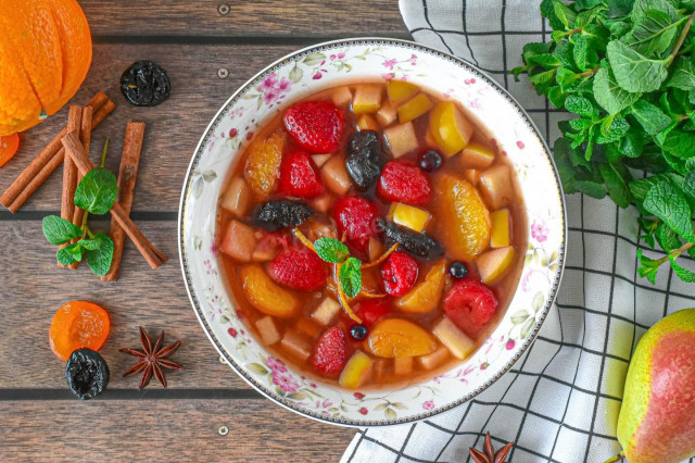 Шведский фруктовый суп из сухофруктов Шведский фруктовый суп из сухофруктов