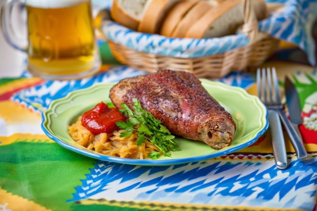 Свиная рулька в аэрогриле Свиная рулька в аэрогриле