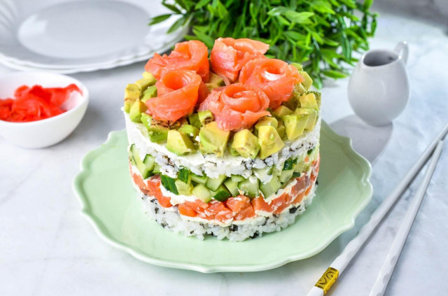 Суши Салат Филадельфия классический Суши Салат Филадельфия классический