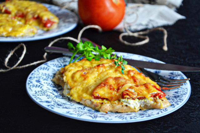 Куриные отбивные в духовке с сыром Куриные отбивные в духовке с сыром