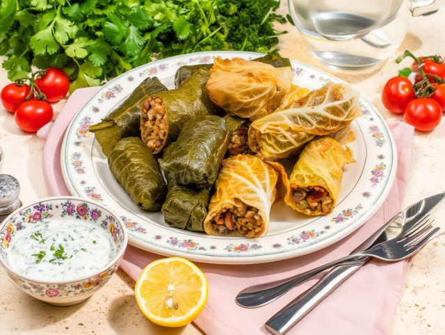 Армянская пасуц толма постная Армянская пасуц толма постная