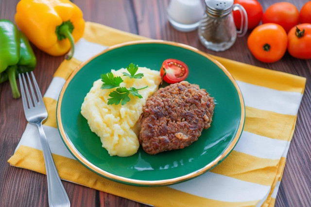 Котлеты из фарша свинина говядина сочные на сковороде Котлеты из фарша свинина говядина сочные на сковороде