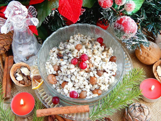 Сочиво на Рождество из пшеницы Сочиво на Рождество из пшеницы