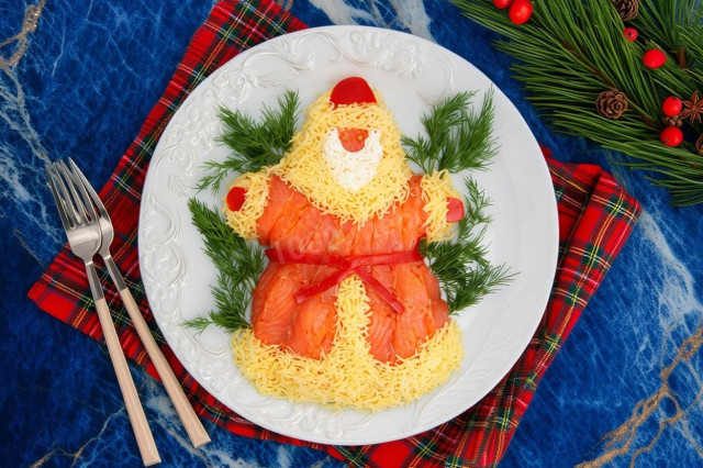 Салат Дед Мороз Салат Дед Мороз