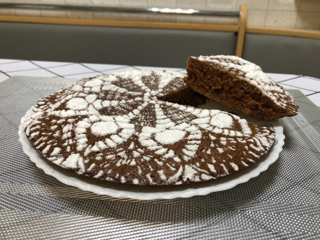 Сладкий пирог из кабачка с какао Сладкий пирог из кабачка с какао