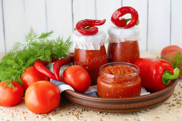 Грузинский соус сацебели из помидор на зиму Грузинский соус сацебели из помидор на зиму