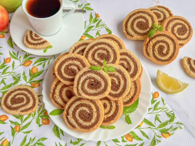 Печенье Улитка с какао Печенье Улитка с какао