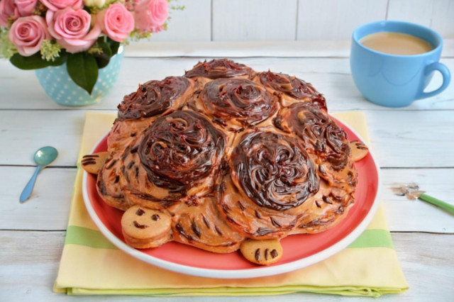 Торт Черепаха классический со сметаной Торт Черепаха классический со сметаной