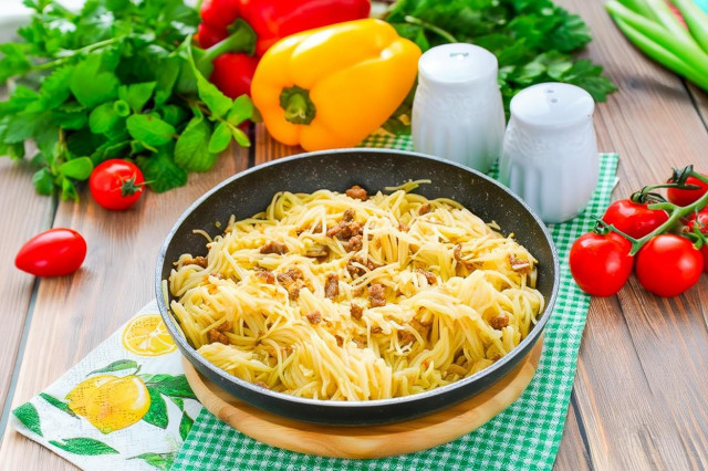 Вермишель по флотски Вермишель по флотски