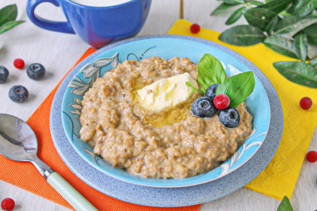 Жареная овсянка Жареная овсянка