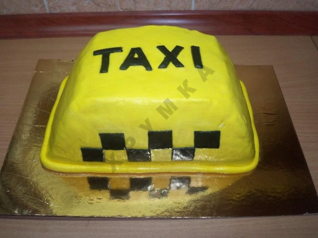 Торт Шашечка такси