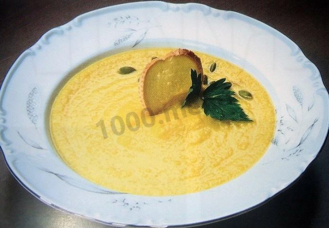 Нежный тыквенный крем-суп для гурманов