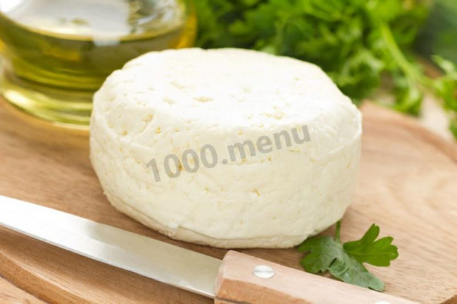 Домашний сыр из простокваши