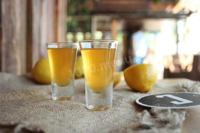 Лимончелло с лимонным соком