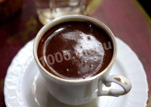 Кофе в турке с пенкой