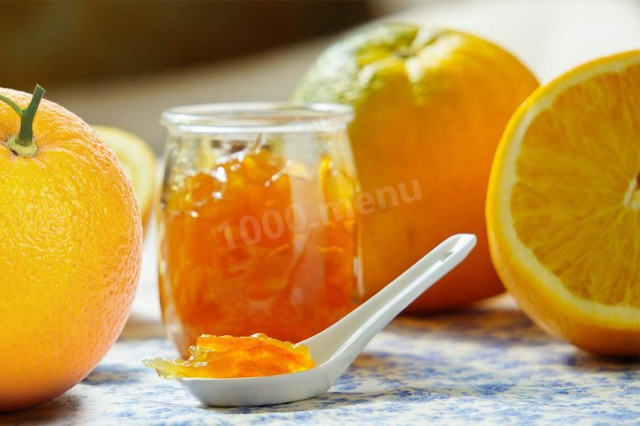 Апельсиновое варенье с кожурой