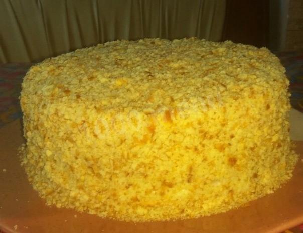 Творожный торт на сковороде Пломбир