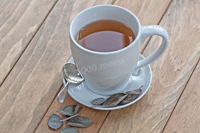 Чай с шалфеем